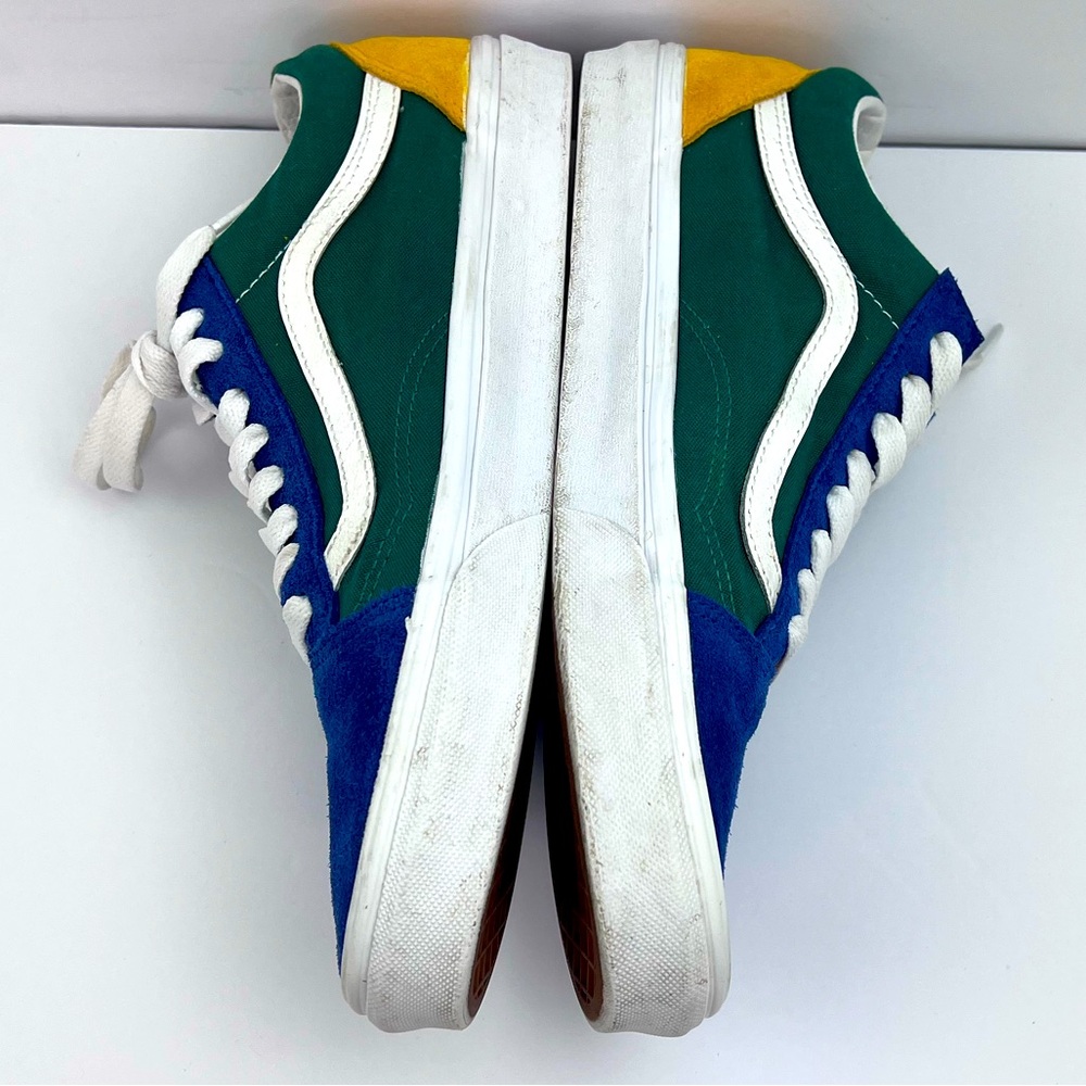 VANS OLD SKOOL LOW TOP YACHT CLUB COLOR BLOCK SHOES, MENS 10.5 WOMEN’S 12 - Picture 11 of 16